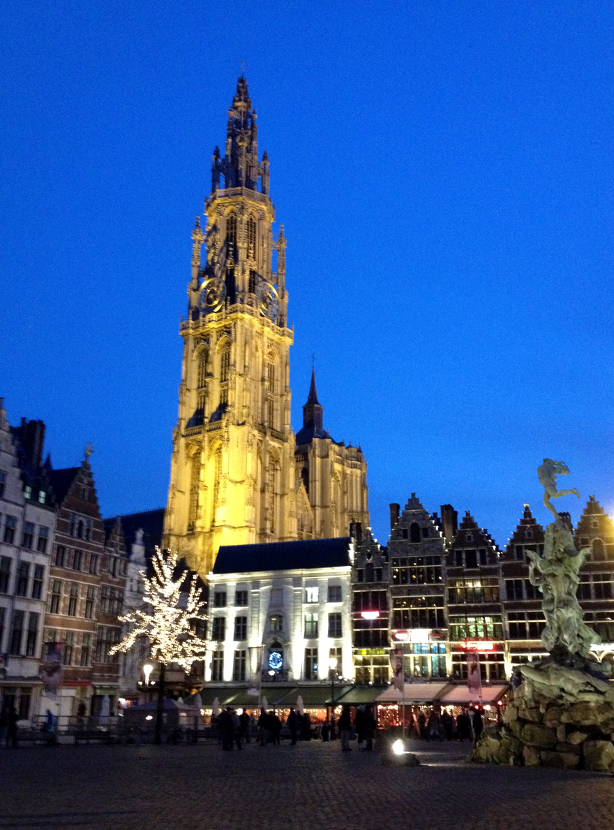 La cathédrale Notre-Dame, au coeur d'Anvers