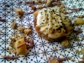 Tartelette poire, crème de kiwi et sésame au 5 Lorette © Cookismo.fr