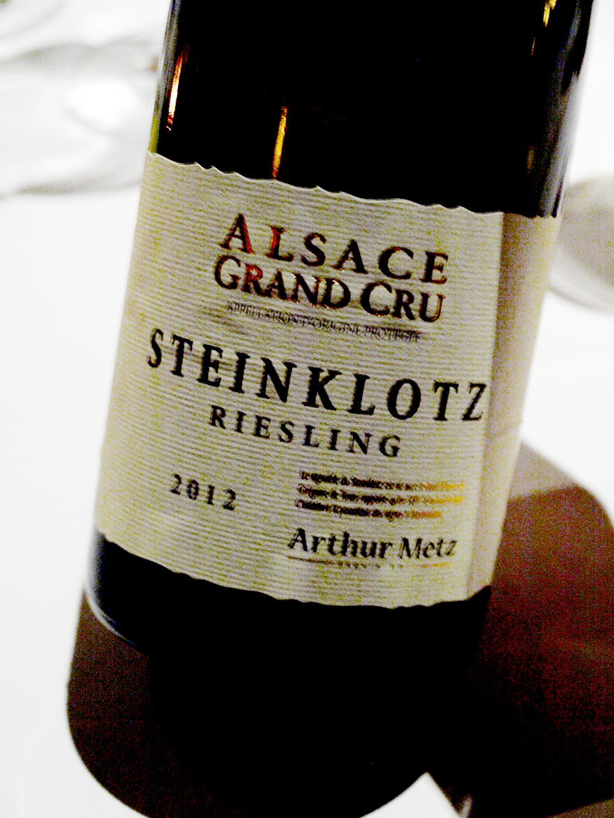 Dans le verre : un vin d'Alsace