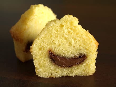 Muffin coeur de nutella