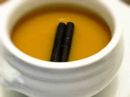 Velouté de courge butternut à l'oriental