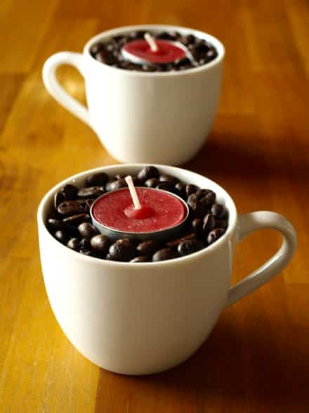 Bougeoirs Cups of coffee