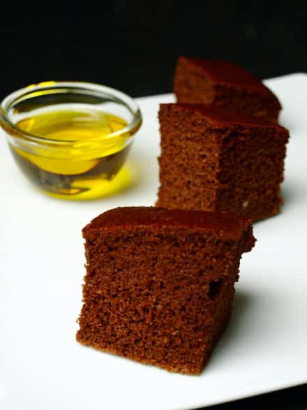 Gâteau au chocolat à l'huile d'olive