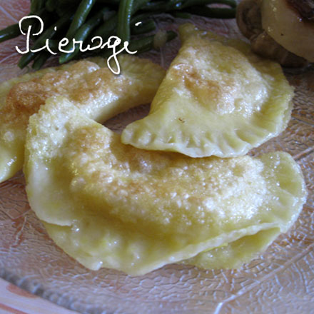 Pierogi au fromage frais