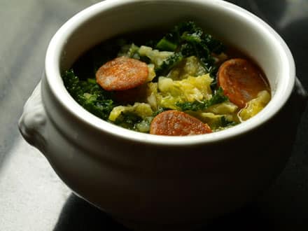 Soupe au chou portugaise - Caldo verde