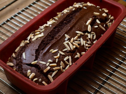 Cake chocolat purée de marron cuit
