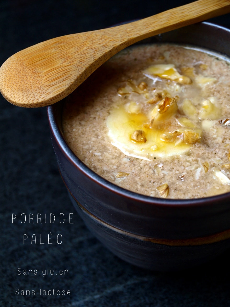 Porridge paléo (sans gluten, sans lactose)
