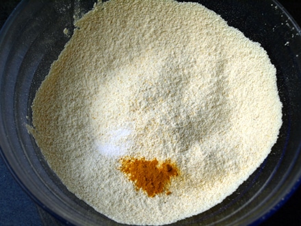 Ingrédients pâte à crêpes à la farine de pois chciches