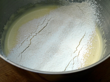 Préparation de la pâte à lamala