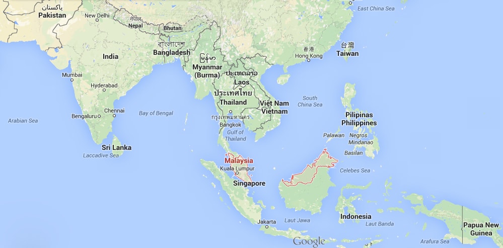 Où se trouve la Malaisie ?