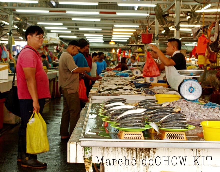 Le marché de Chow Kit à Kuala Lumpur