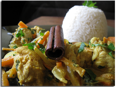 Curry de porc à l’indienne – Idée recette