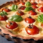 tarte ricotta tomate