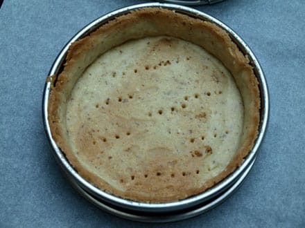 Fond de tarte cuit à blanc