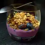 granola myrtilles