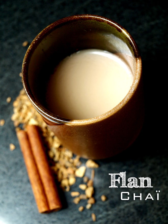 Flan chaï (sans œuf)