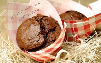 Muffins au chocolat sans gluten