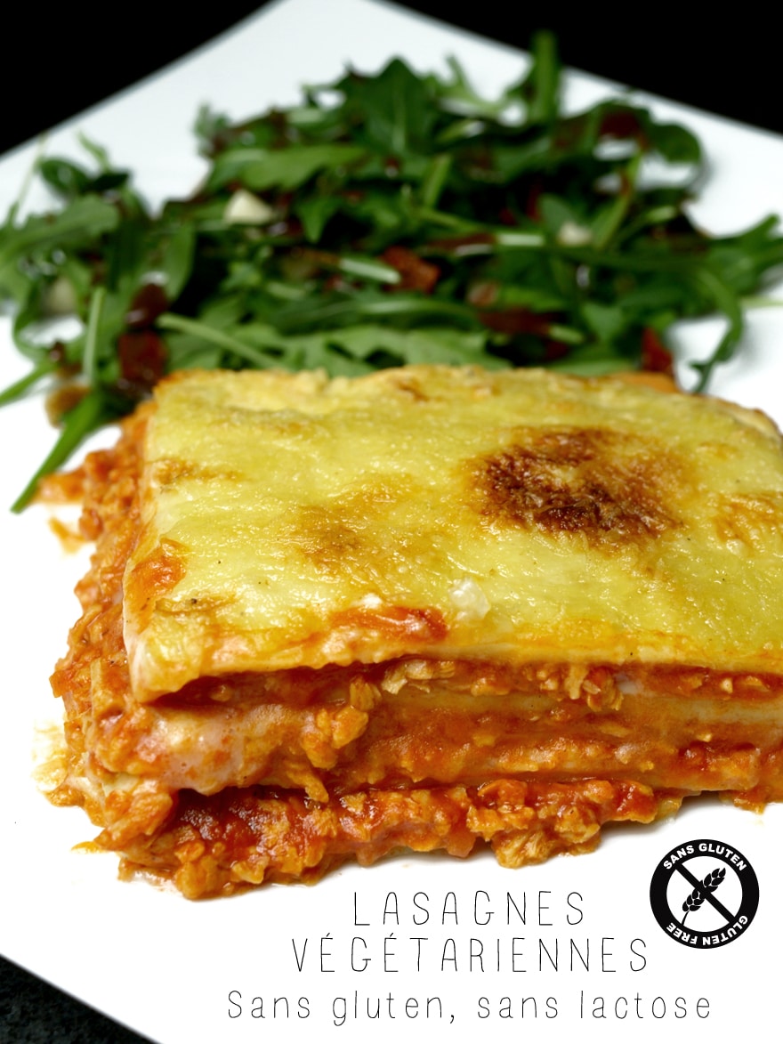 Lasagnes végétariennes (sans gluten, sans lactose) - Cookismo