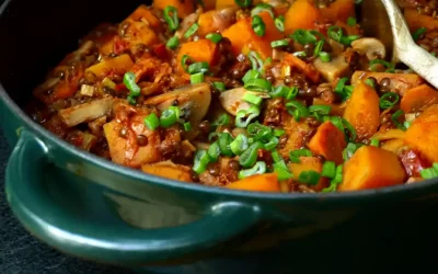Chili végétarien aux lentilles beluga