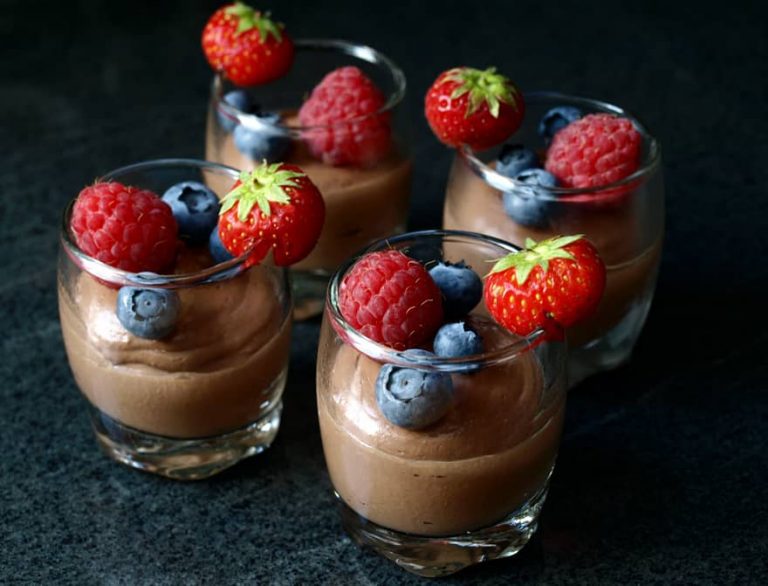 Mousse au chocolat et au tofu soyeux vegan - Cookismo