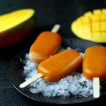 Sorbet mangue en bâtonnet - Mango popsicles
