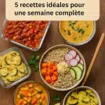 Batch cooking sans gluten : 5 recettes idéales pour une semaine complète 6 batch cooking sans gluten